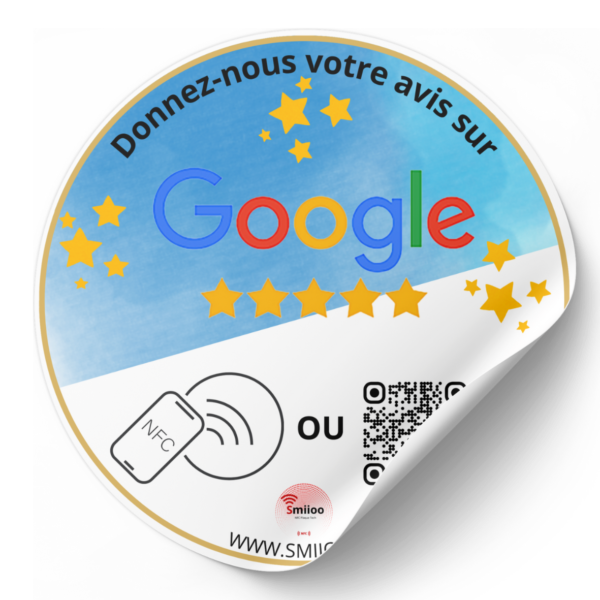 Autocollant Google