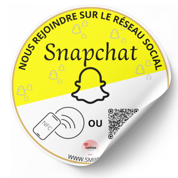 Autocollant Snapchat