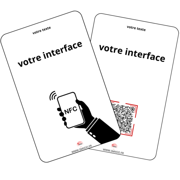 Pocket pvc Personnalisation (Format CB)